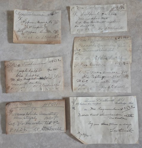 Seven antique 1906 - seven,